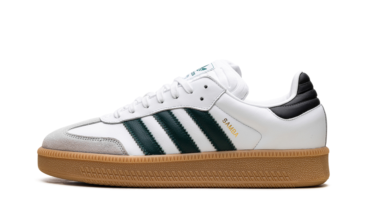 Samba XLG "Cloud White Collegiate Green" IE9181